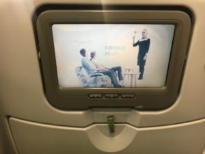 Finnair in flight entertainment 