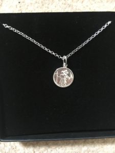 St. Christopher necklace